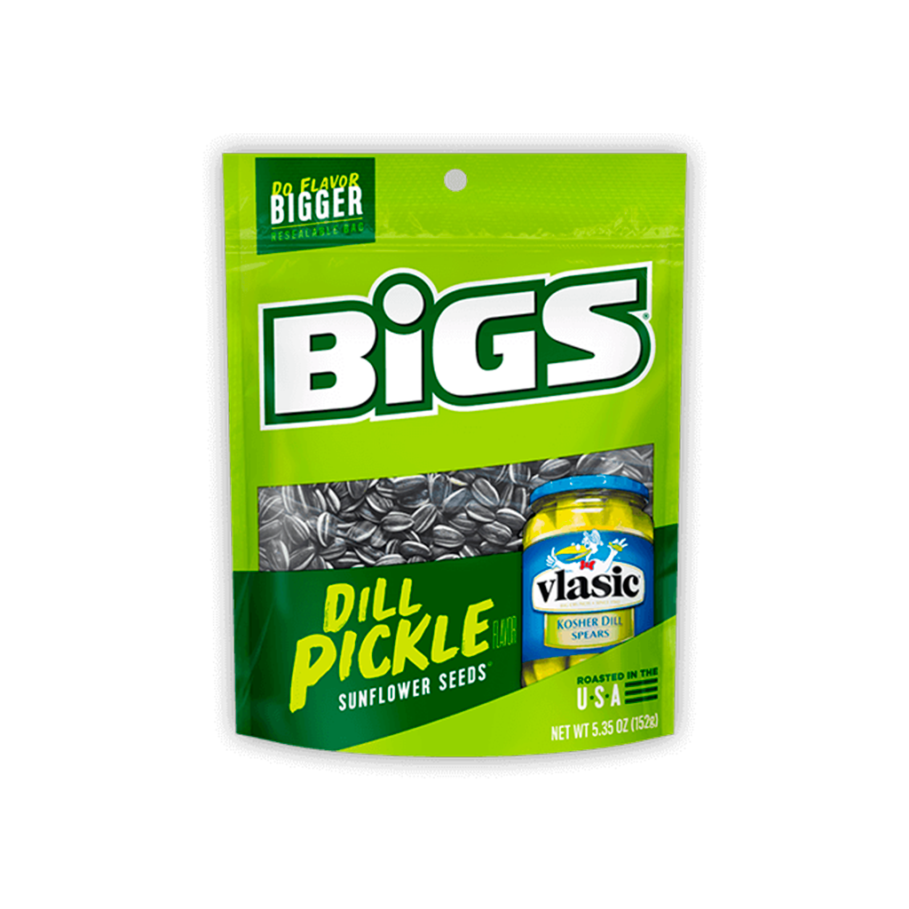 Bigs Vlasic Dill Pickle Sunflower Seeds, 5.35 oz – Catsa essentials