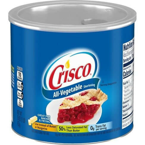 Crisco All-Vegetable Shortening, Butter Flavor, 48 oz