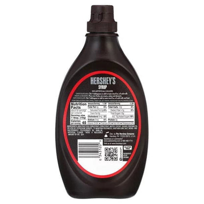 Hershey's, Chocolate Syrup, Baking Supplies, 24 oz, Bottle.