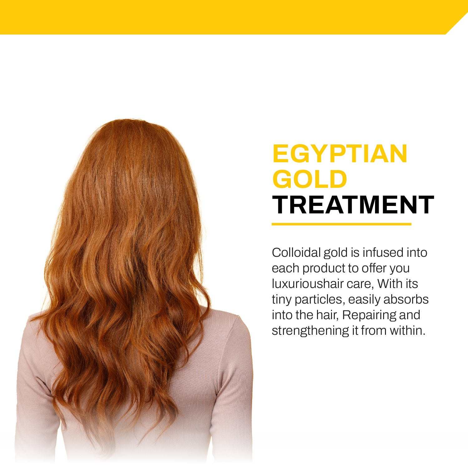 Kleno Egyptian Gold 24k Hair Treatment - Beta-Carotene Antioxidant, Keratin-Infused, Moisturizes, Regenerates, Repairs Damage, Enhances Shine, 7.05 fl oz