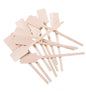 12 units wooden stirrers.