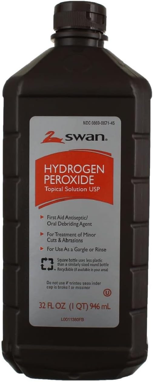 Hydrogen Peroxide Antiseptic Solution 16oz