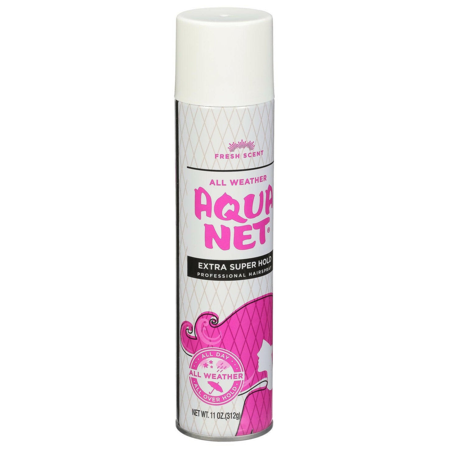 Aqua Net Extra Super Hold Professional Hair Spray Fresh Scent 11oz