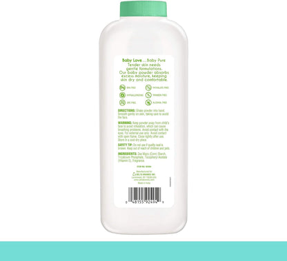 Baby Powder, Pure Cornstarch, 10oz