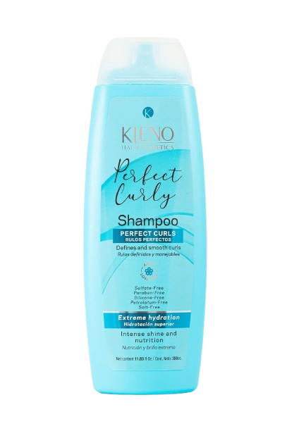 Kleno Shampoo Vegan Perfect Curly-Shampoo Anti-frizz and Extreme nourishment and Shine-11.83 Fl Oz Bottle