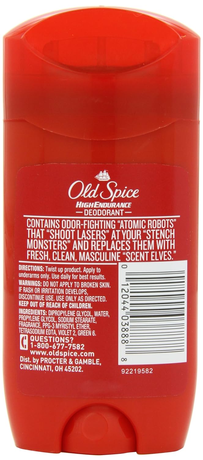 Old Spice Deodorant for Men, Original Scent, 3.0 Oz