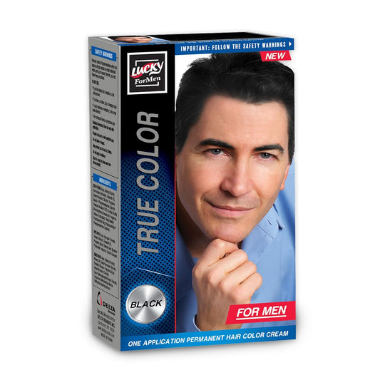 Lucky Super Soft Men Hair Color, Black