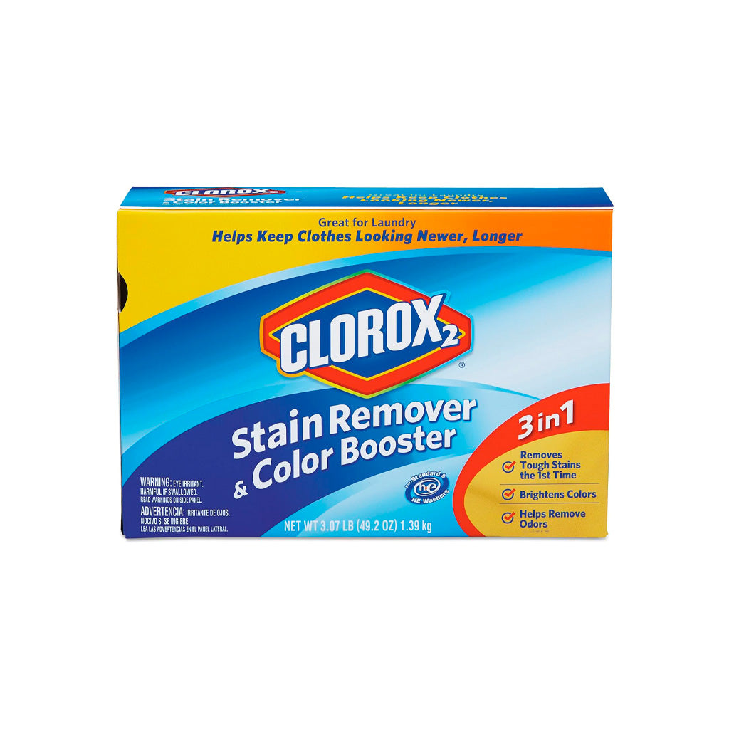 Clorox 2 Laundry Stain Remover and Color Booster Powder, 49.2 oz