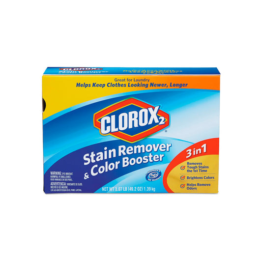 Clorox 2 Laundry Stain Remover and Color Booster Powder, 49.2 oz