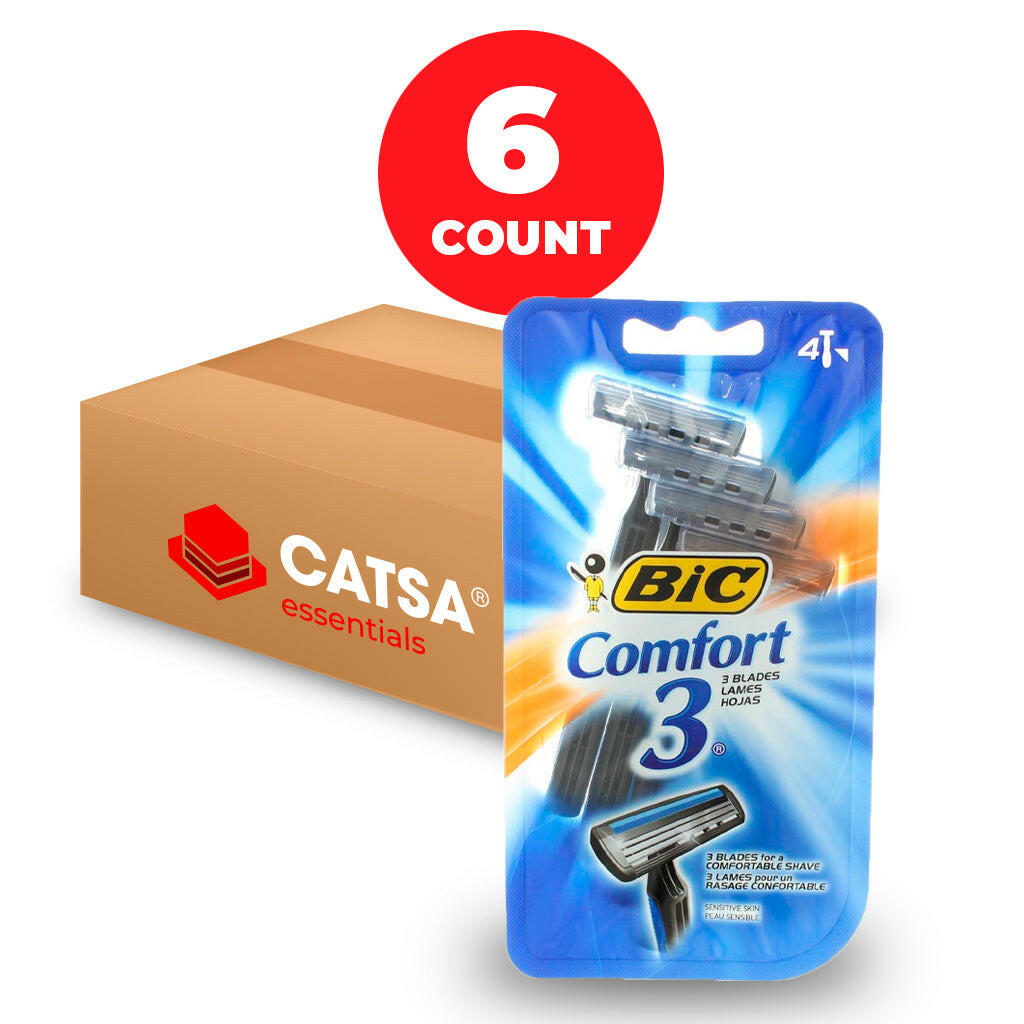 Bic Comfort 3 Men Razor 4ct