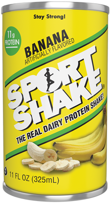 Sport shake banana 11oz