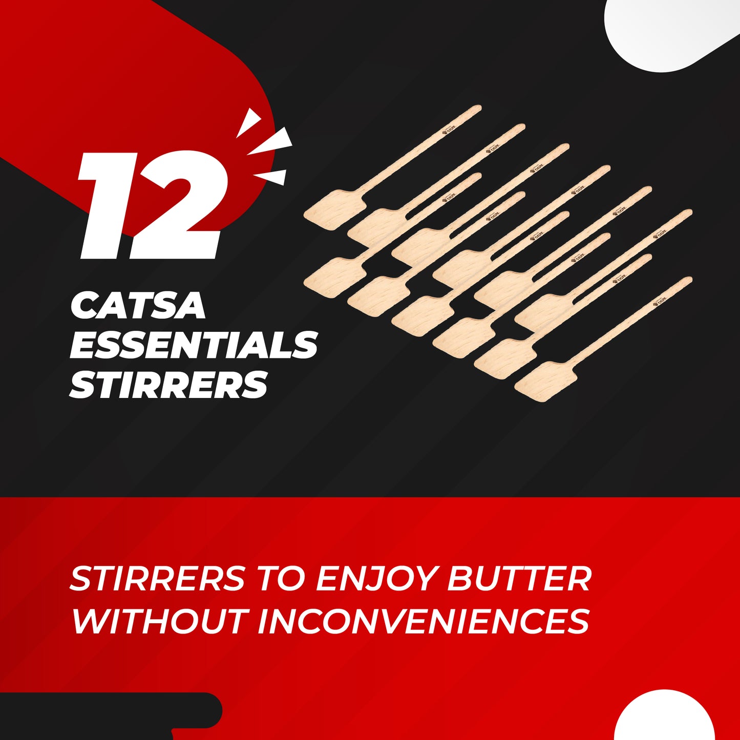 12 Jars Jif of Natural Creamy Peanut Butter Spread, 16 oz Each + 12 Catsa Essentials Stirrers in Catsa Essentials Pack Box