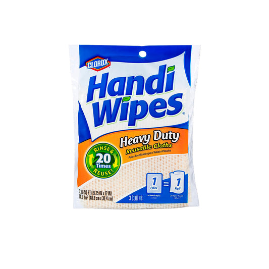 Clorox Handi Wipes Multi-Use Reusable Cloths, 3ct