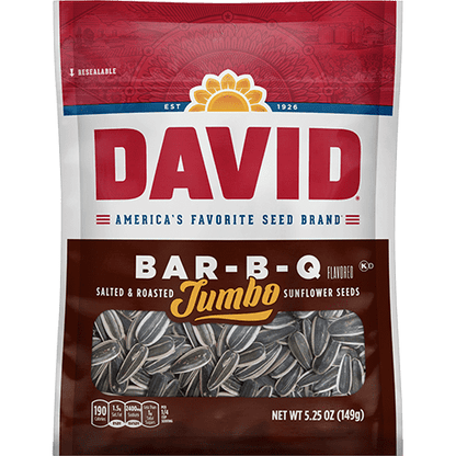 Kit David Seeds:  Jumbo Sunflower Ranch Flavor, 5.25 Oz +Reduced Sodium In-Shell Sunflower Seeds 5.25 oz +Original Jumbo Sunflower Seeds 5.25oz + Bar-B-Q Sunflower Seeds 5.25oz + Bowl as a gift.