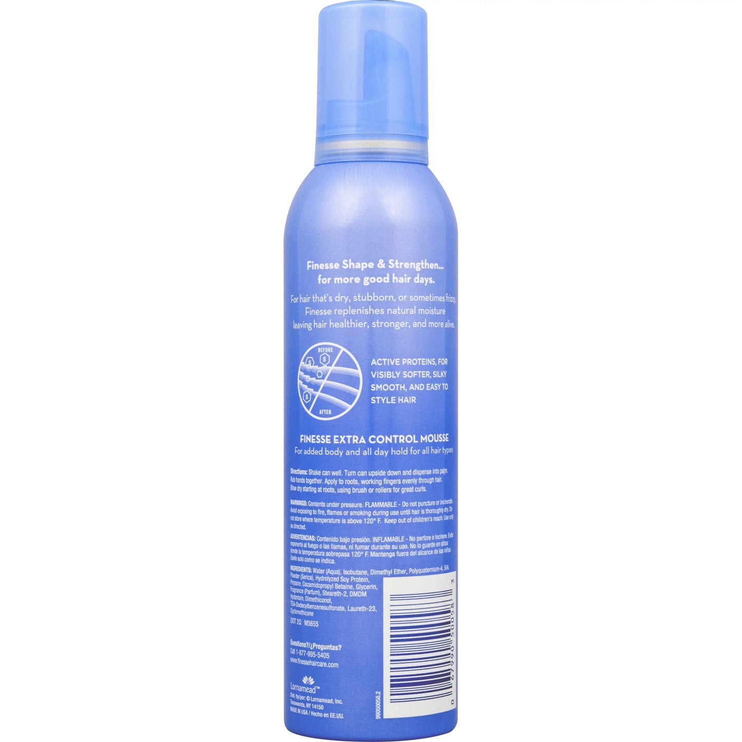 Finesse Mousse, Extra Control Mousse 7oz.