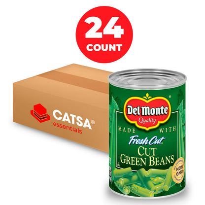 Del Monte Cut Green Beans Canned Vegetables, 14.5 oz