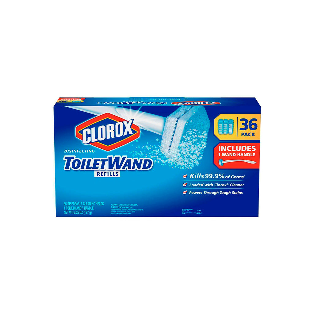 Clorox Toiletwand Refills + Wand model, 36 ct