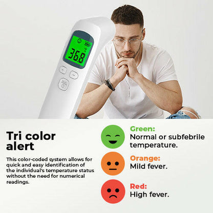 Fast and Accurate Non-Contact Thermometer - Fever Alarm